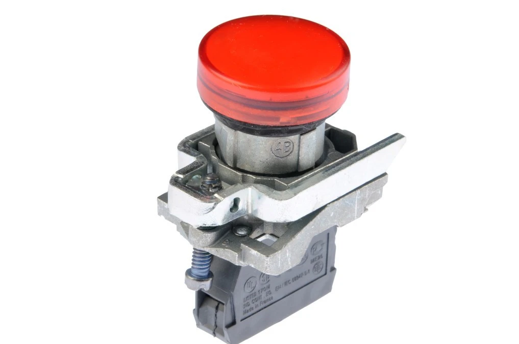 Lampka sygnalizacyjna 22mm czerwona 230‑240V AC LED XB4BVM4 - obrazek 3