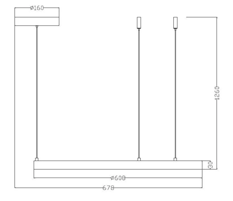 LAMPA WISZĄCA MAŁA ZŁOTA MIDWAY LP‑033/1P S GD LIGHT PRESTIGE - obrazek 2