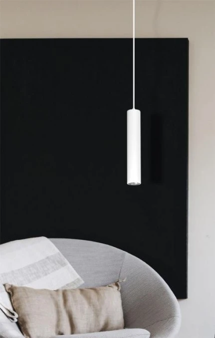 Lampa wisząca biała nad blat kuchenny z serii MILE WHITE K‑4417 Kaja Lighting - obrazek 2