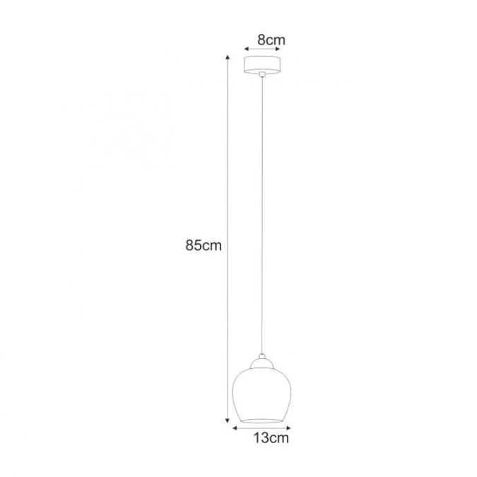 Lampa wisząca K‑5605 z serii TULA Kaja Lighting - obrazek 2