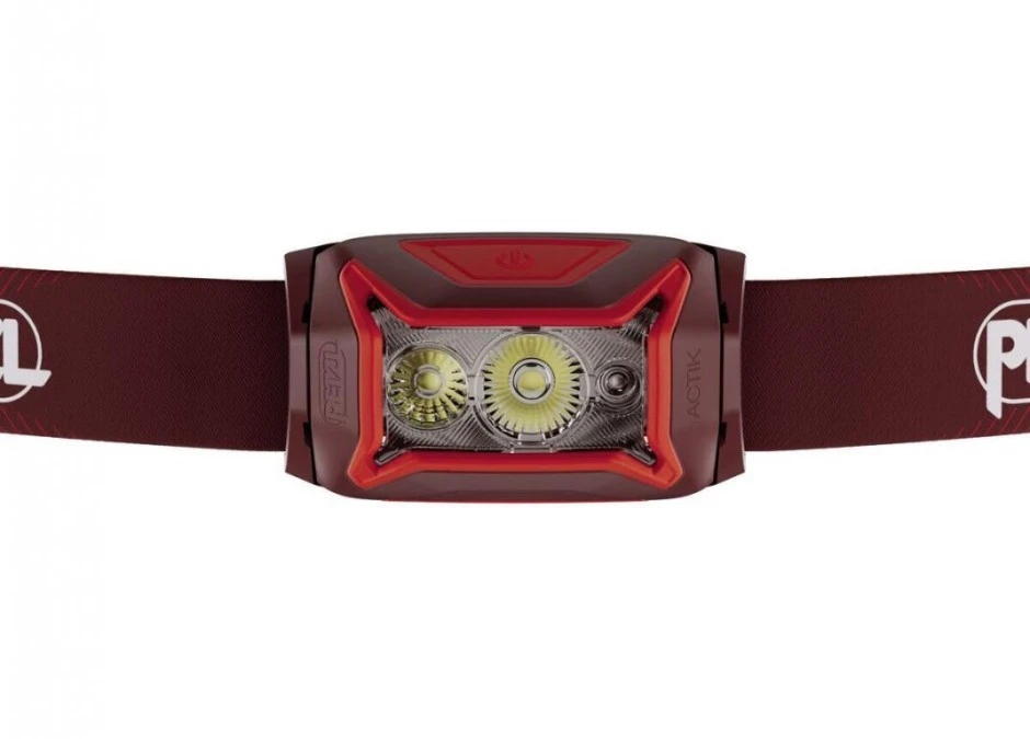 Latarka czołowa, czołówka Petzl Actik Core czerwona E065AB02 - obrazek 2