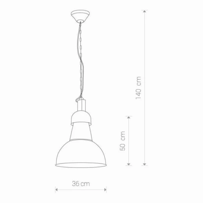 LAMPA WISZĄCA HIGH‑BAY BLACK I 5067 Nowodvorski - obrazek 2