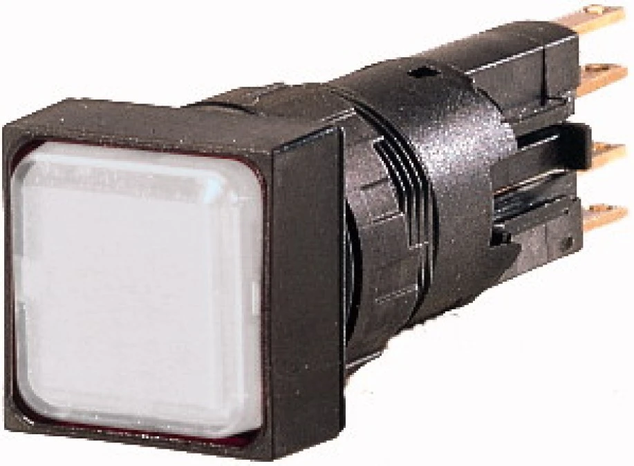 Lampka sygnalizacyjna 25x25mm biała 24V AC/DC Q25LF‑WS/WB 089151 - obrazek 3