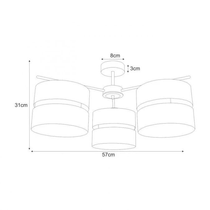 Lampa sufitowa K‑5502 z serii MALAVI Kaja Lighting - obrazek 2