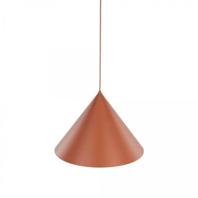Lampa wisząca CONO w kolorze ceglanym do nowoczesnego salonu, gwint na E27 10089 TK Lighting - obrazek 3