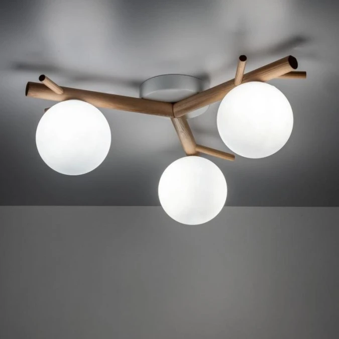 Lampa sufitowa SHERON kolor Sosna/Biały 5308 TK Lighting - obrazek 3