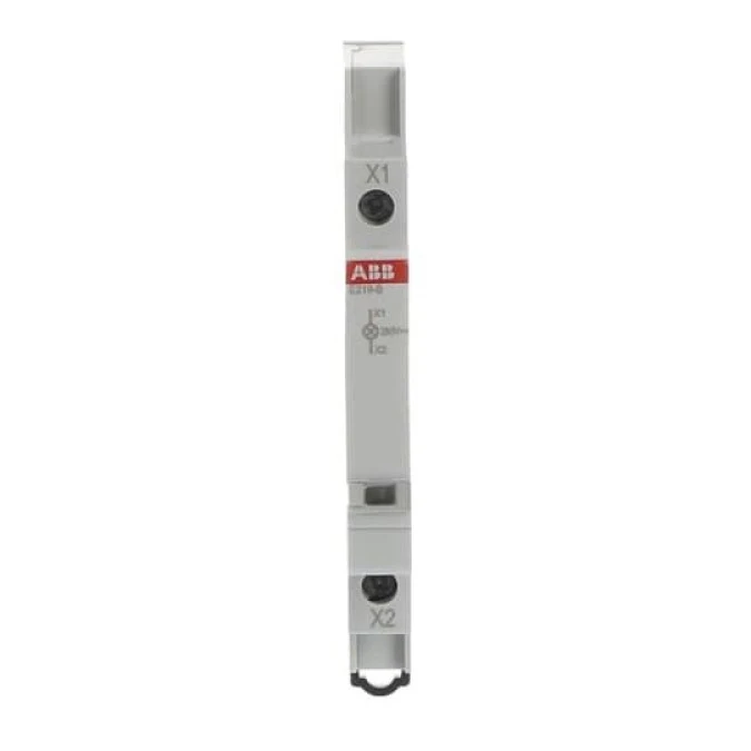 Lampka modułowa 1‑fazowa biała 115‑250V AC E219‑B 2CCA703400R0001 - obrazek 1