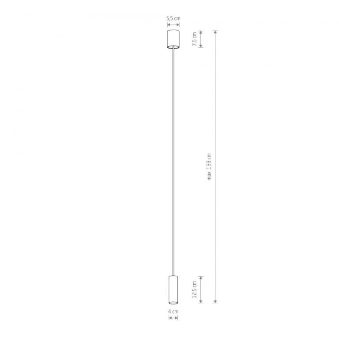 Lampa wisząca FOURTY S Mosiądz 10766 Nowodvorski Lighting - obrazek 2