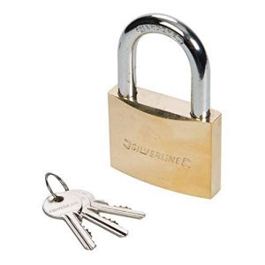 Silverline MSS02 kłódka mosiężna 30 mm Silverline MSS02 kłódka mosiężna 30 mm
