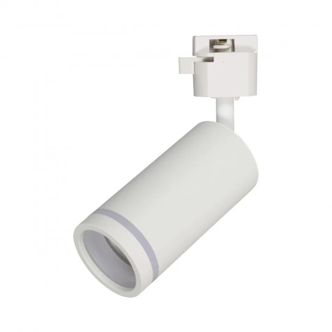 Lampa reflektor na szynę biały 1 fazowy TRACER GU10 WHITE RING 6898 TK Lighting - obrazek 1