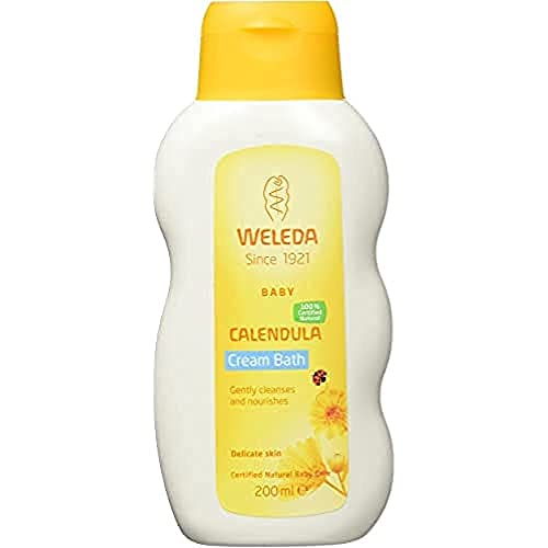 Weleda Nagietkowa kąpiel kremowa dla niemowląt – 200 ml