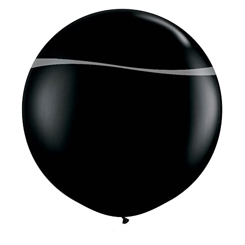 Folat Balon czarny XL 90 cm - obrazek 1
