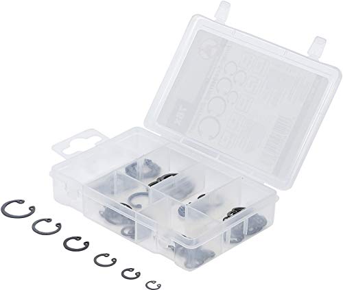 BGS Diy 88170 Zestaw wewnętrznych pierścieni Segera (pierścieni rozprężnych) Ø 8 19 mm 78 szt.