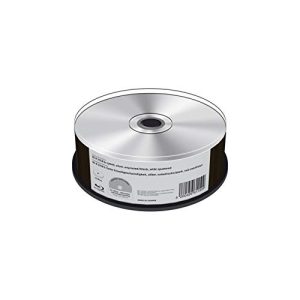 BD R 25 GB 6 krotna prędkość zapisu, srebrny, niezadrukowany/pusty, w pełni metalizowany, sztuk Cakebox BD R 25 GB 6 krotna prędkość zapisu, srebrny, niezadrukowany/pusty, w pełni metalizowany, sztuk Cakebox