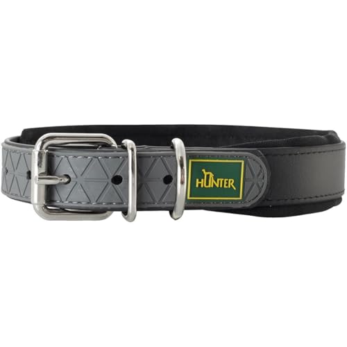 Hunter Obroża Convenience Comfort czarna 35 - obrazek 1