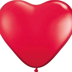 Folat Balony w kształcie serca czerwone 8 sztuk