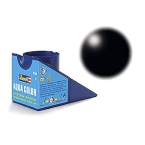 Revell Farba akrylowa w kolorze Aqua 18 ml (czarne jedwabiste wykończenie) Revell Farba akrylowa w kolorze Aqua 18 ml (czarne jedwabiste wykończenie)