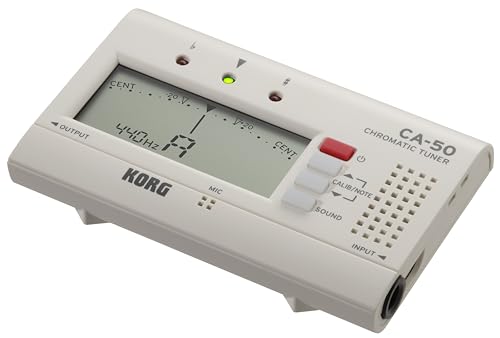 Korg CA 50 Ręczny Tuner Kieszonkowy, Biały Korg CA 50 Ręczny Tuner Kieszonkowy, Biały