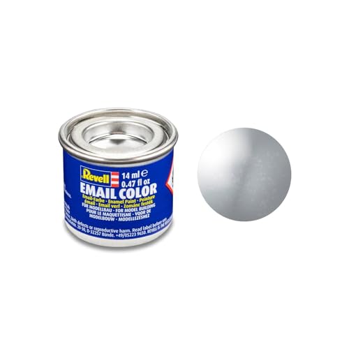Revell, farba syntetyczna Email Color 90 Silver Metallic - obrazek 1