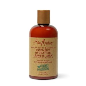 Shea Moisture Manuka Honey and Mafura Oil Intensive Hydration Leave In Milk For Unisex 8 oz Cream Shea Moisture Manuka Honey and Mafura Oil Intensive Hydration Leave In Milk For Unisex 8 oz Cream