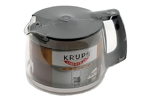 Szklany dzbanek Krups 034.42 pasuje do aromatu T 10 / Plus, F 140 145 z pokrywką - obrazek 1