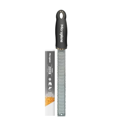 Microplane Premium Classic Grater Zesteur Black - obrazek 1