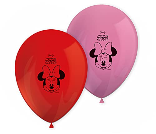 Zestaw ’ 8 balonów 'Minnie Dot Zestaw ’ 8 balonów 'Minnie Dot