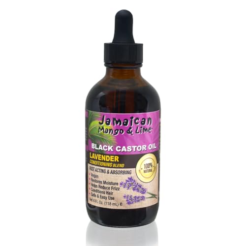 Jamaican Mango & Lime Castor Oil #Lavender 4oz. - obrazek 1