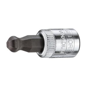 Nasadka wkrętakowa 1/4″ do śrub 6 kątnych z kulistą główką 4x28mm GEDORE