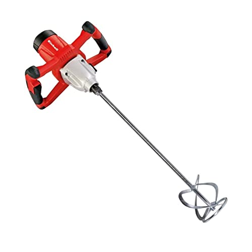 Einhell mieszadło do zaprawy kolorowej TE MX 1600 2 CE (2 biegowa przekładnia, maks. 750 min 1, regulacja prędkości obrotowej, w zestawie Ø 133 mm i klucz płaski)