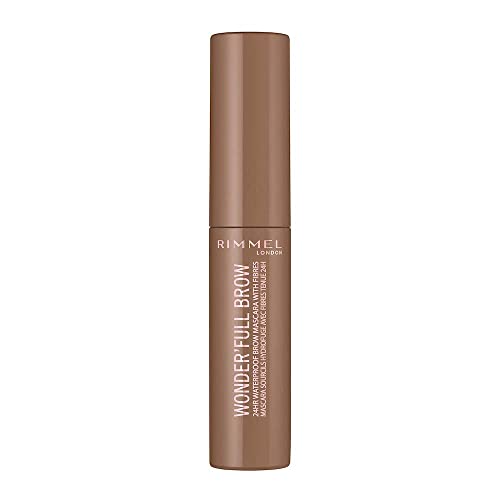 Rimmel Wonder’full Brow 24h zwiększająca objętość maskara do brwi nr 1 Light Ivory
