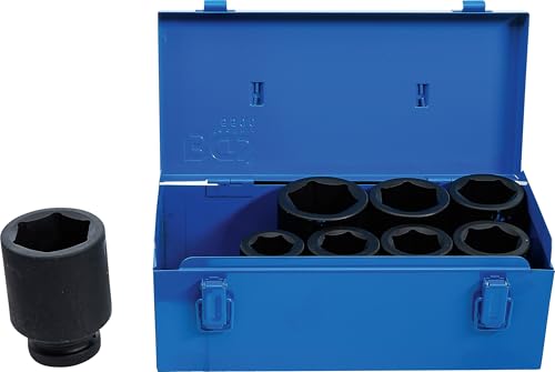 BGS 5500 Zestaw nasadek udarowych sześciokątnych, głębokich 25 mm (1") 27 50 8 szt. - obrazek 1