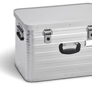 Enders pojemnik aluminiowy TORONTO 63 L o grubości ścianki 1 mm, bardzo wytrzymały odporny na zachlapanie wodą i kurz, umożliwia układanie w stos pojemnika aluminiowego