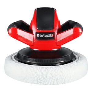 Einhell Polerka samochodowa akumulatorowa CE CB 18/254 Li Solo Power X Change (Li ion, 18 V, 2500 obr./min, 1x tekstylny/1x syntetyczny kaptur do polerowania, bez akumulatora i ładowarki) Einhell Polerka samochodowa akumulatorowa CE CB 18/254 Li Solo Power X Change (Li ion, 18 V, 2500 obr./min, 1x tekstylny/1x syntetyczny kaptur do polerowania, bez akumulatora i ładowarki)