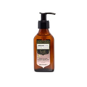 Arganicare Serum do włosów z jedwabnym białkiem Rozplątaj i zwiększa połysk Walka łamaniem włosów. 100 ml Arganicare Serum do włosów z jedwabnym białkiem Rozplątaj i zwiększa połysk Walka łamaniem włosów. 100 ml