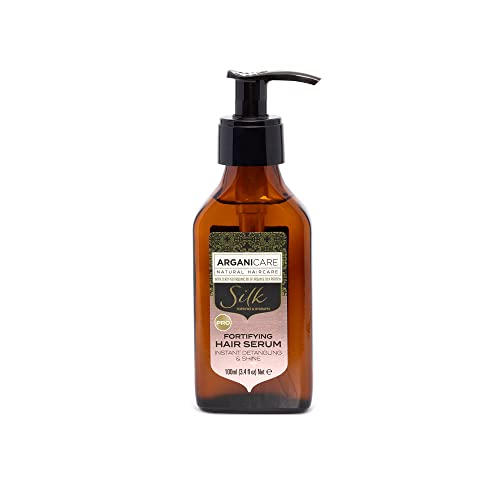 Arganicare Serum do włosów z jedwabnym białkiem Rozplątaj i zwiększa połysk Walka łamaniem włosów. 100 ml Arganicare Serum do włosów z jedwabnym białkiem Rozplątaj i zwiększa połysk Walka łamaniem włosów. 100 ml