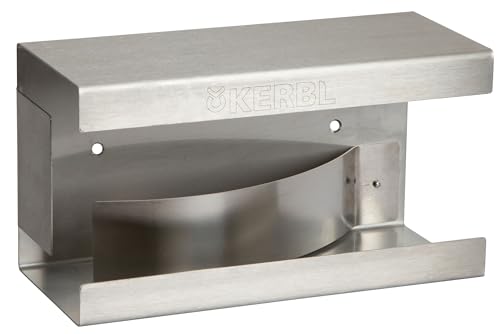 Kerbl 15339 uchwyt ścienny do jednorazowych rękawiczek, ze stali nierdzewnej Kerbl 15339 uchwyt ścienny do jednorazowych rękawiczek, ze stali nierdzewnej