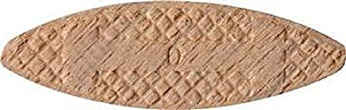 kwb Płytki łączące rozmiar 0 do rowków 8 mm 029100 (50 sztuk, z drewna bukowego) kwb Płytki łączące rozmiar 0 do rowków 8 mm 029100 (50 sztuk, z drewna bukowego)