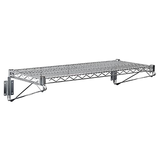 Vogue półka ścienna z drutu 610 x 360 mm kuchnia catering przechowywanie montowane półki