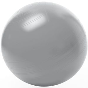 TOGU Piłka gimnastyczna do siedzenia ABS (odporna na rozerwanie), 75 cm, srebrna TOGU Piłka gimnastyczna do siedzenia ABS (odporna na rozerwanie), 75 cm, srebrna