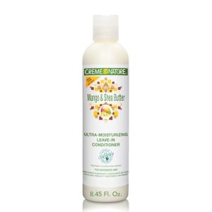 Creme of Nature Masło Mango i Shea Ultra nawilżający liść w odżywce, 230 ml Creme of Nature Masło Mango i Shea Ultra nawilżający liść w odżywce, 230 ml