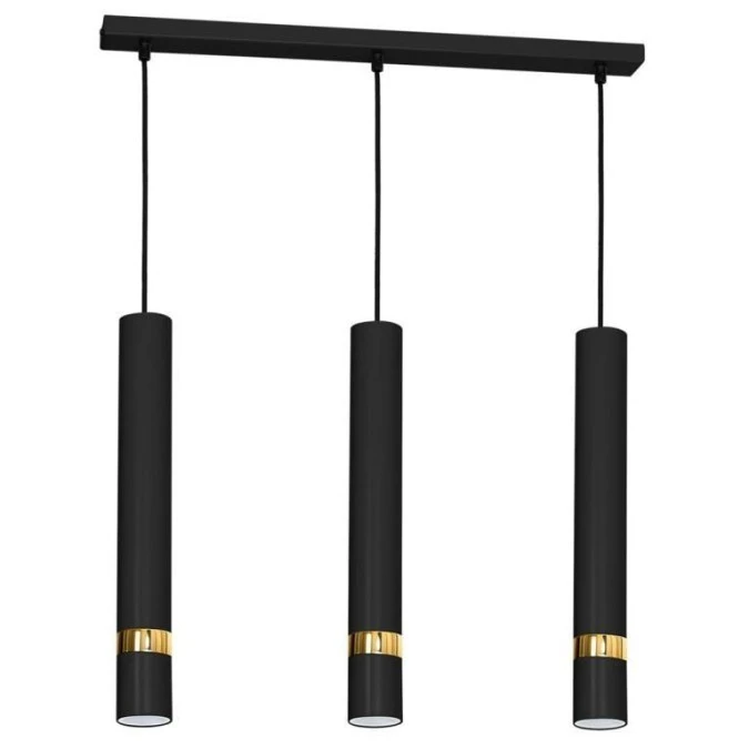 Lampa wisząca JOKER BLACK/GOLD 3xGU10 MLP6080 Milagro - obrazek 2