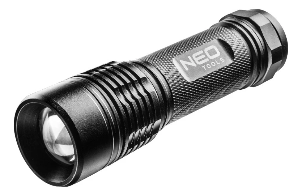 Latarka aluminiowa 3W 200lm, zoom, IPX7, 3xAAA 99‑101 - obrazek 1