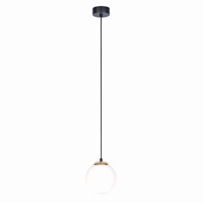 Lampa wisząca ISLA, szklany mleczny klosz kula Ø14 cm K‑4910 Kaja Lighting - obrazek 2