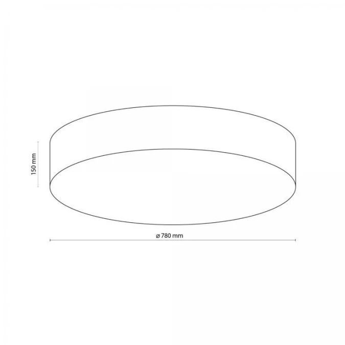 Lampa sufitowa RONDO LINEN 6 PŁ 5638 TK Lighting - obrazek 3