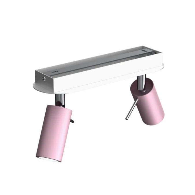 Lampa sufitowa PRESTON PINK/WHITE 2x mini GU10 MLP7627 Milagro - obrazek 3