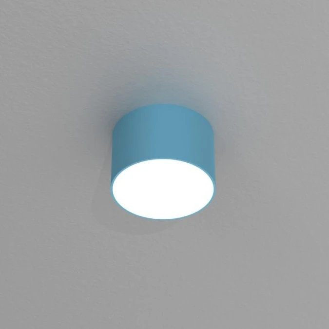 Lampa sufitowa DIXIE Blue/White 1xGX53 MLP7548 Milagro - obrazek 1