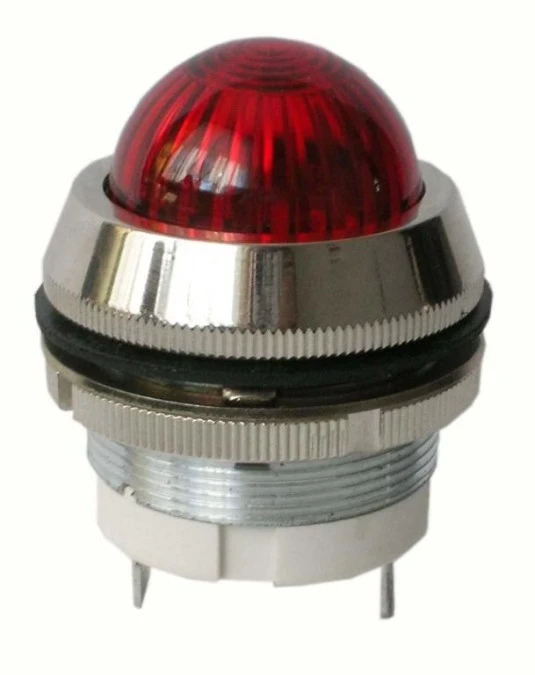 Lampka sygnalizacyjna 30mm czerwona 24‑230V AC/DC W0‑LDW‑D30SH C - obrazek 1