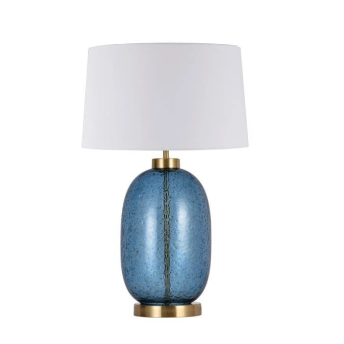 Lampa stołowa AMUR LP‑919/1T blue Light Prestige - obrazek 1