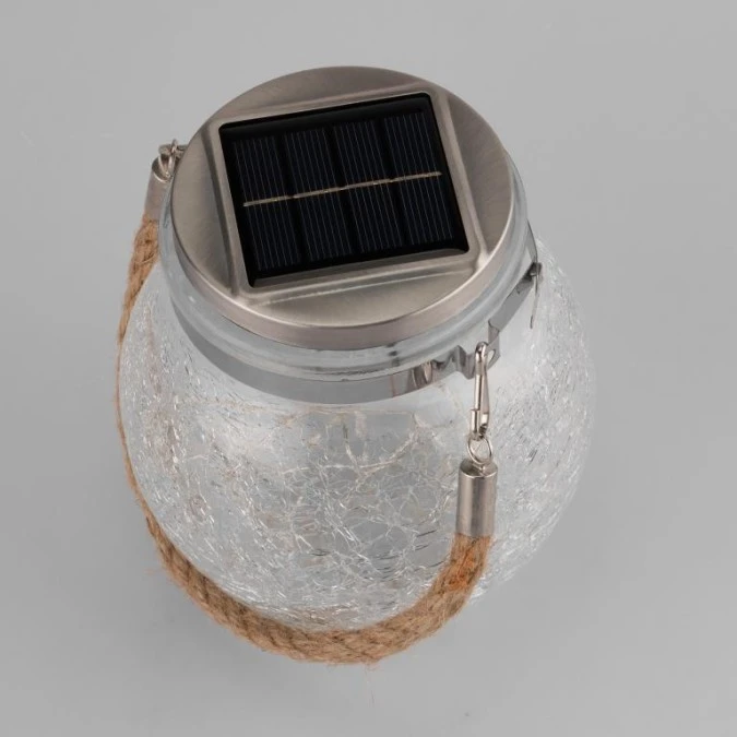 Lampa Solarna Ogrodowa LED MAGUS 3000K Latarenka Lampion na Baterie Słoik LUMILED - obrazek 1